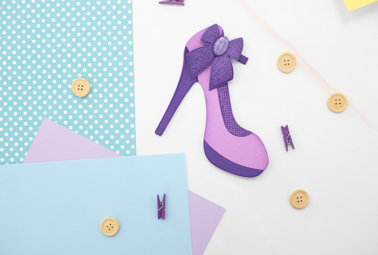 Gemini If The Shoe Fits Create-a-Card Dies (GEM-MD-CAD-ITSFI) (DISCONTINUED)