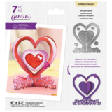 Gemini Opulent Heart Dimensionals Dies (GEM-MD-DIM-OPHE) (DISCONTINUED)