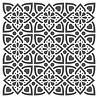 IndigoBlu Flowery Pete 6x6 Inch Stencil (IND0915) (OUTLET) IndigoBlu Flowery Pete 6x6 Inch Stencil (IND0915) (OUTLET)