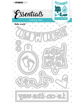 Studio Light Hello World Cutting Dies (SL-ES-CD170) (OUTLET)