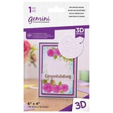 Gemini Entangled Roses 3D Embossing Folder (GEM-EF4-3D-ENRO) (DISCONTINUED)