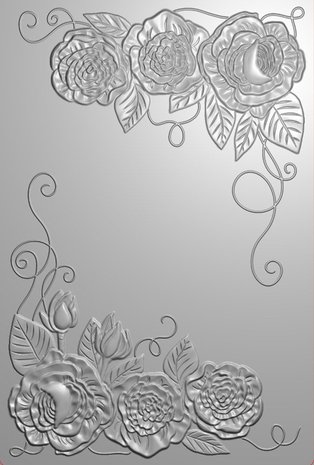 Gemini Entangled Roses 3D Embossing Folder (GEM-EF4-3D-ENRO) (DISCONTINUED) Gemini Entangled Roses 3D Embossing Folder (GEM-EF4-3D-ENRO) (DISCONTINUED)