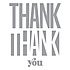 Be Bold Color Block Thank You Etched Dies (S5-477) (OUTLET)