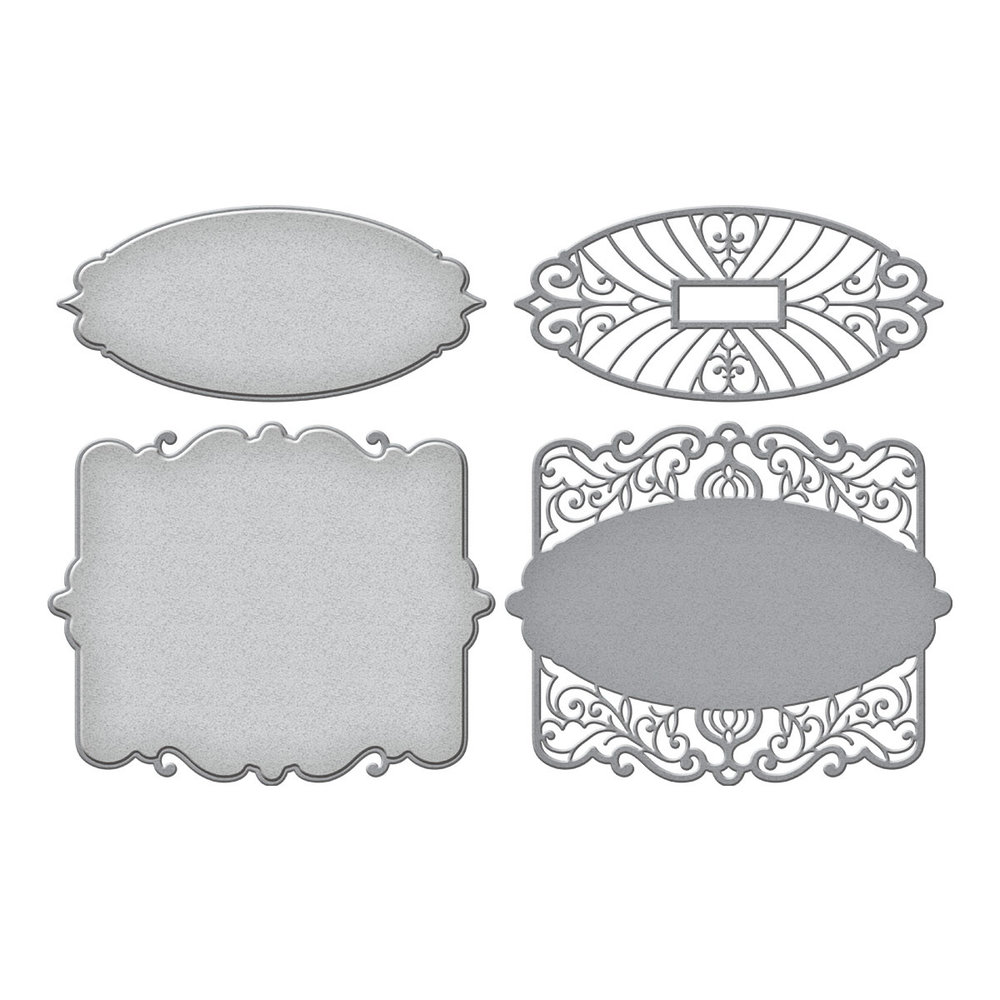 Spellbinders A2 Radiant Navette Etched Dies (S4-1167) (OUTLET) Spellbinders A2 Radiant Navette Etched Dies (S4-1167) (OUTLET)