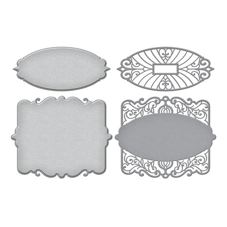 Spellbinders A2 Radiant Navette Etched Dies (S4-1167) (OUTLET) Spellbinders A2 Radiant Navette Etched Dies (S4-1167) (OUTLET)