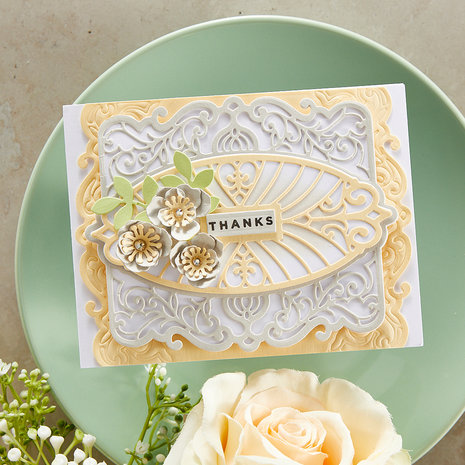 Spellbinders A2 Radiant Navette Etched Dies (S4-1167) (OUTLET) Spellbinders A2 Radiant Navette Etched Dies (S4-1167) (OUTLET)