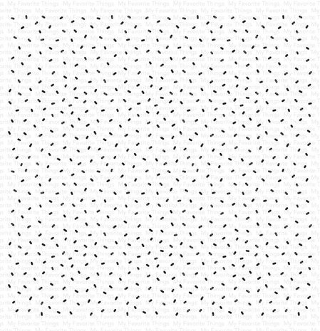 My Favorite Things Cue the Confetti Background Rubber Stamp (BG-151) (OUTLET)