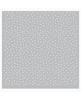 My Favorite Things Cue the Confetti Stencil (ST-163) (OUTLET)