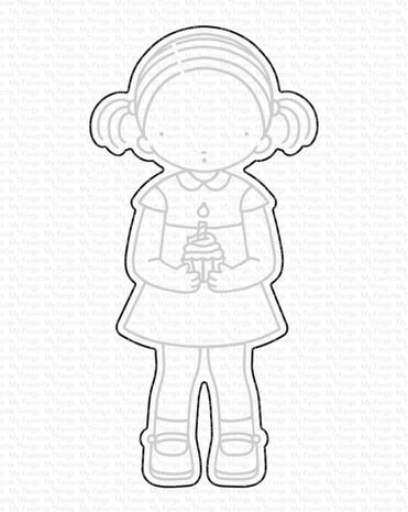 My Favorite Things Sweet Birthday Girl Die-namics (MFT-2181) (OUTLET)