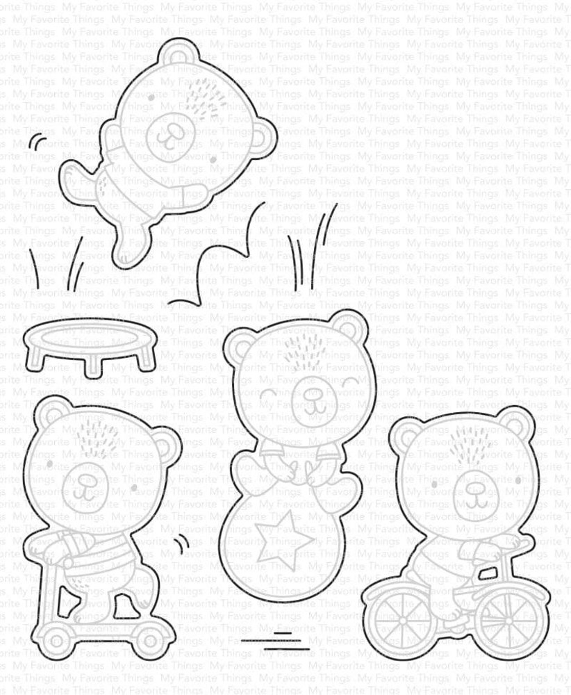 My Favorite Things Playtime Pals Die-namics (MFT-2187) (OUTLET)