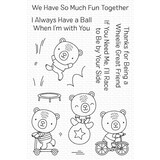 My Favorite Things Playtime Pals Clear Stamps (CS-647) (OUTLET)