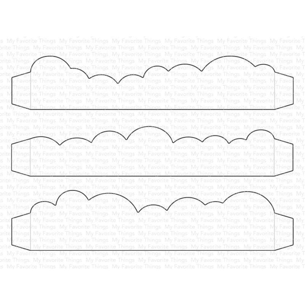 Mini Slimline Outside the Box Clouds Die-namics (MFT-2204) - Craftlines ...