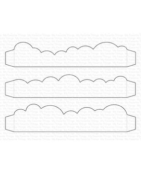 My Favorite Things Mini Slimline Outside the Box Clouds Die-namics (MFT-2204) (OUTLET)