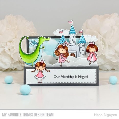 My Favorite Things Mini Slimline Outside the Box Clouds Die-namics (MFT-2204) (OUTLET)