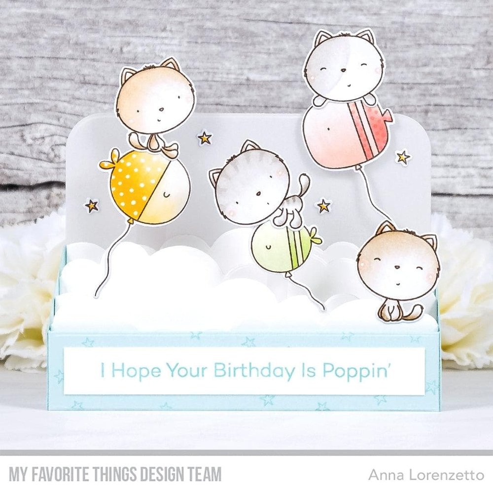 My Favorite Things Mini Slimline Outside the Box Clouds Die-namics (MFT-2204) (OUTLET)