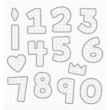 My Favorite Things Hip Hip Yay Numbers Die-namics (MFT-2200) (OUTLET)