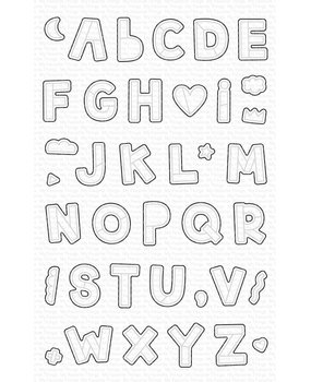 My Favorite Things Hip Hip Yay Alphabet Die-namics (MFT-2199) (OUTLET)