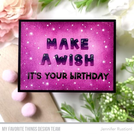 My Favorite Things Hip Hip Yay Day Clear Stamps (MSTN-005) (OUTLET)