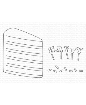 My Favorite Things Happy Cake Day Die-namics (MFT-2203) (OUTLET)