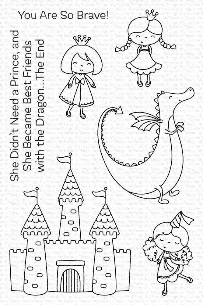 My Favorite Things Fairy-Tale Friendship Clear Stamps (CS-652) (OUTLET)