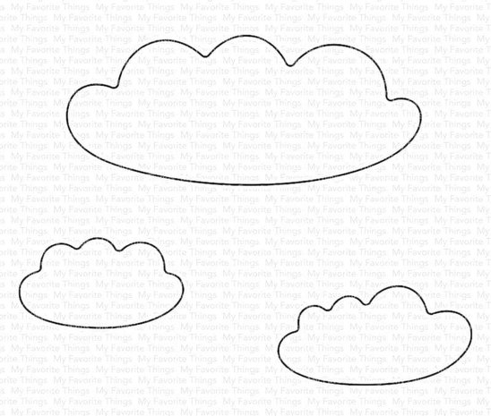 My Favorite Things Cloud Trio Die-namics (MFT-2198) (OUTLET)
