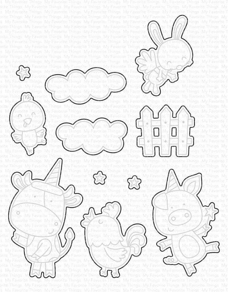 My Favorite Things Barnyard Birthday Die-namics (MFT-2188) (OUTLET) My Favorite Things Barnyard Birthday Die-namics (MFT-2188) (OUTLET)