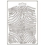 Stamperia Soft Mould A5 Savana Zebra Pattern (K3PTA5617) (DISCONTINUED)