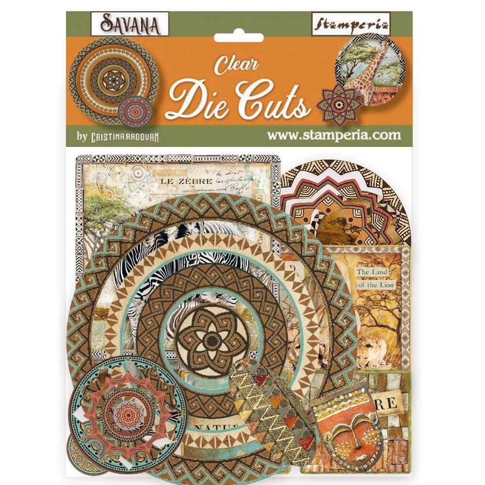 Stamperia Savana Clear Die Cuts (DFLDCP26) (DISCONTINUED)