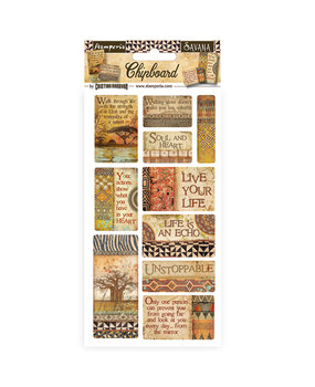 Stamperia Chipboard 15x30cm Savana (DFLCB55) (DISCONTINUED)