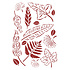 Stencil A4 Romantic Garden House Leaves (KSG496) (OUTLET) Stencil A4 Romantic Garden House Leaves (KSG496) (OUTLET)