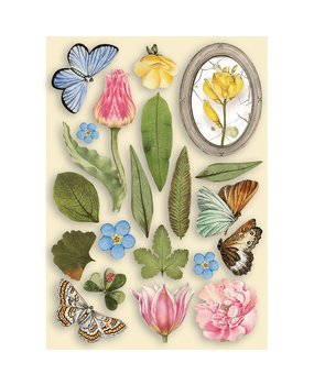 Stamperia Wooden Shapes A5 Romantic Garden House (KLSP119) (DISCONTINUED)