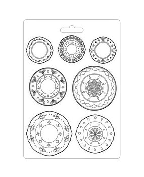 Stamperia Soft Mould A5 Casa Granada Plates (K3PTA5605) (DISCONTINUED)