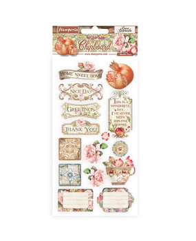 Stamperia Chipboard 15x30cm Casa Granada (DFLCB47) (OUTLET)