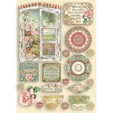 Stamperia Wooden Shapes A5 Casa Granada (KLSP113) (DISCONTINUED)