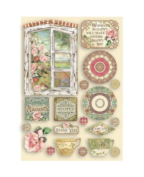 Stamperia Wooden Shapes A5 Casa Granada (KLSP113) (OUTLET)