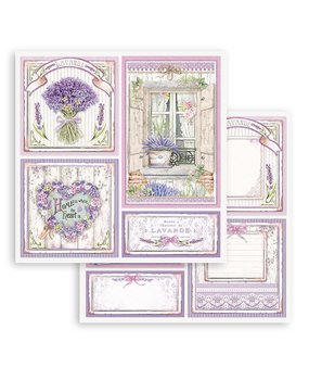 Stamperia Provence Cards 12x12 Inch Paper Sheets (10pcs) (SBB849) (DISCONTINUED)