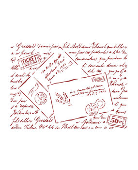 Stamperia Stencil A5 Provence Letters (KSD310) (DISCONTINUED)