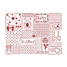 Stamperia Stencil A5 Daydream Patchwork (KSD313) (OUTLET)
