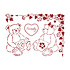 Stencil A5 Daydream Bears (KSD311) (OUTLET)