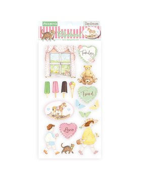 Stamperia Chipboard 15x30cm Daydream Toys (DFLCB53) (DISCONTINUED)