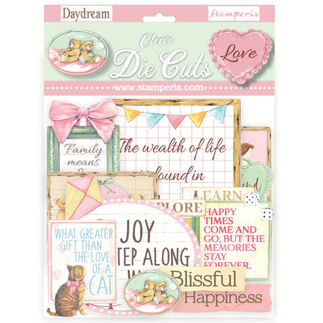 Stamperia Daydream Clear Die Cuts (DFLDCP24) (DISCONTINUED)