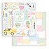 Daydream Yellow Car 12x12 Inch Paper Sheets (10pcs) (SBB854) (DISCONTINUED)