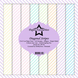 Paper Favourites Diagonal Stripes 6x6 Inch Paper Pack (PF193) (DISCONTINUED)
