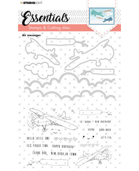 Studio Light Air Messages Stamp & Die (SL-ES-SCD25) (OUTLET)