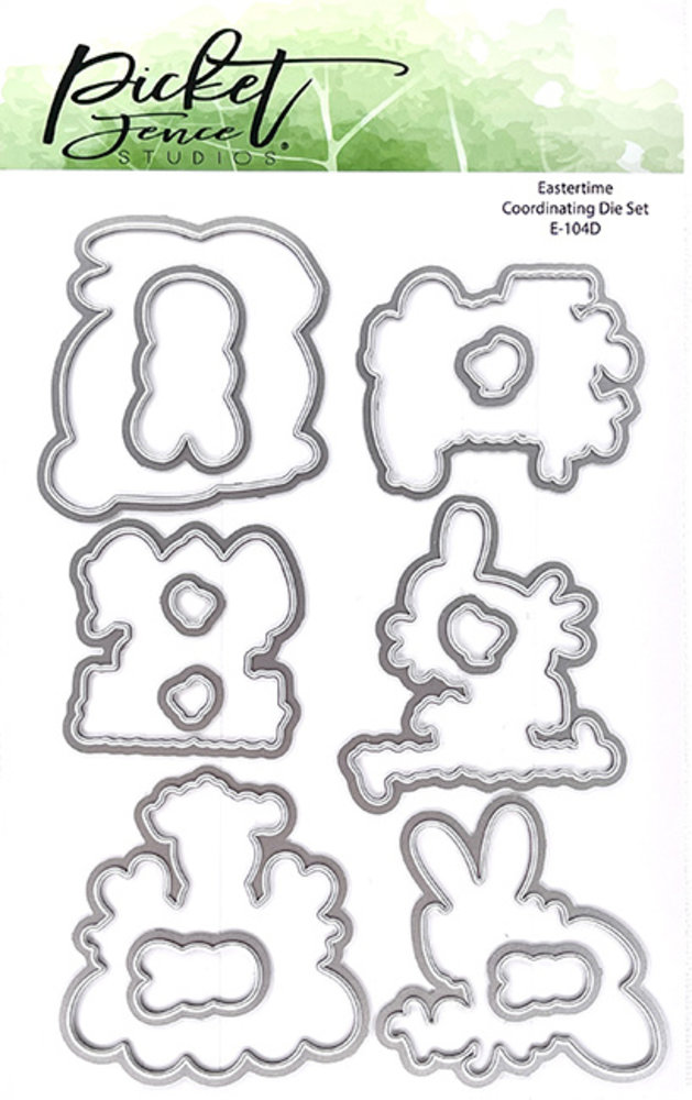 Picket Fence Studios Eastertime 4x6 Inch Dies (E-104D) (OUTLET) Picket Fence Studios Eastertime 4x6 Inch Dies (E-104D) (OUTLET)