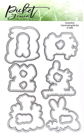 Picket Fence Studios Eastertime 4x6 Inch Dies (E-104D) (OUTLET) Picket Fence Studios Eastertime 4x6 Inch Dies (E-104D) (OUTLET)