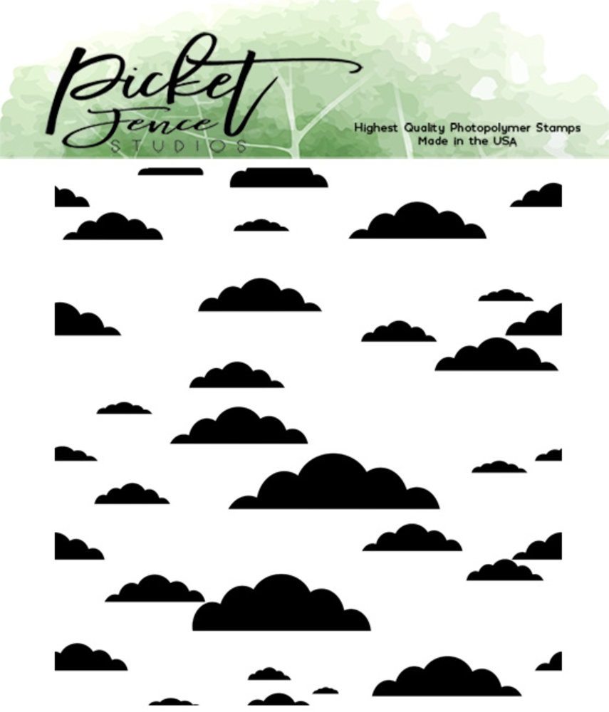 Picket Fence Studios Endless Clouds 4x4 Inch Clear Stamps (BB-178) (OUTLET) Picket Fence Studios Endless Clouds 4x4 Inch Clear Stamps (BB-178) (OUTLET)