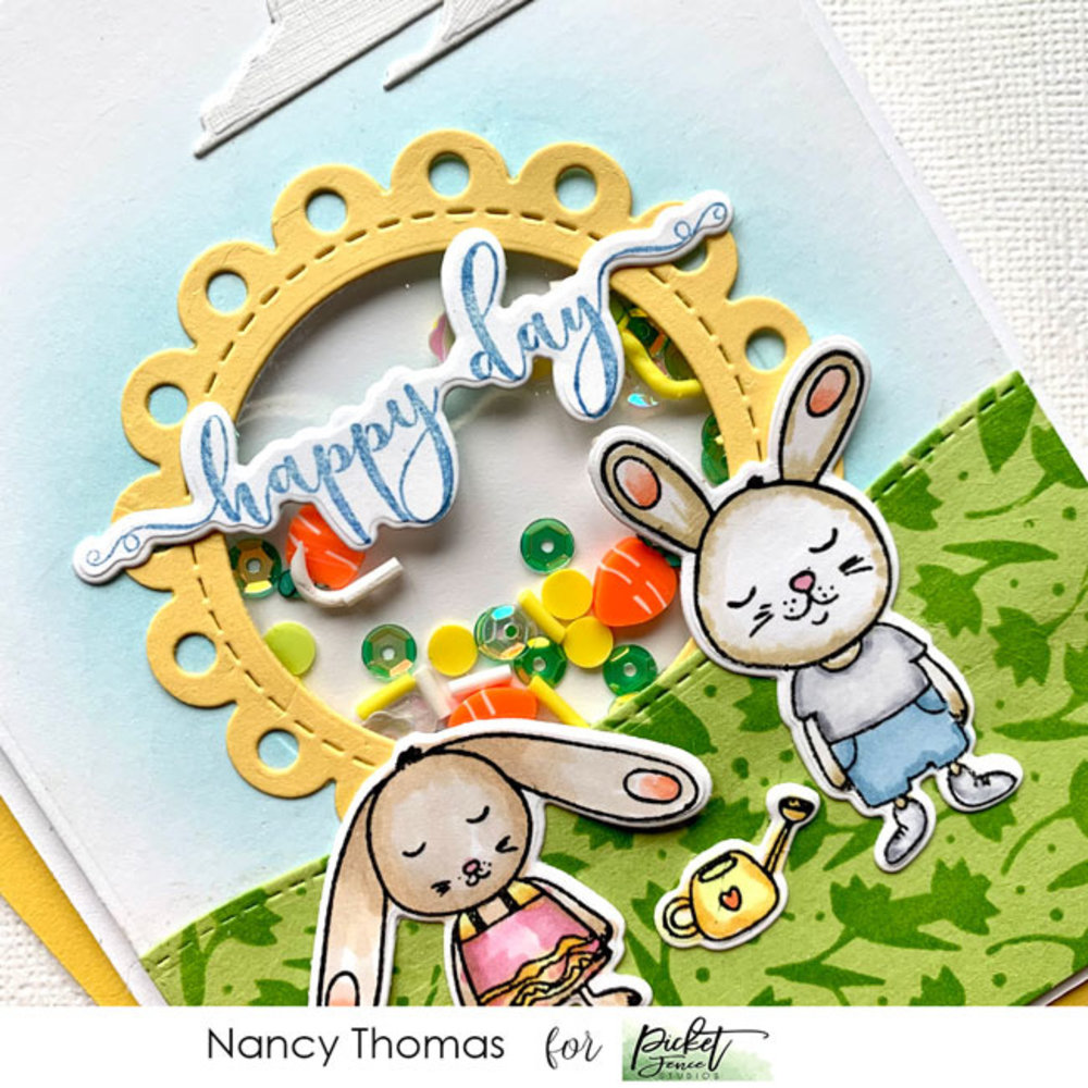 Picket Fence Studios Chloe's Garden 4x4 Inch Dies (A-153D) (OUTLET) Picket Fence Studios Chloe's Garden 4x4 Inch Dies (A-153D) (OUTLET)