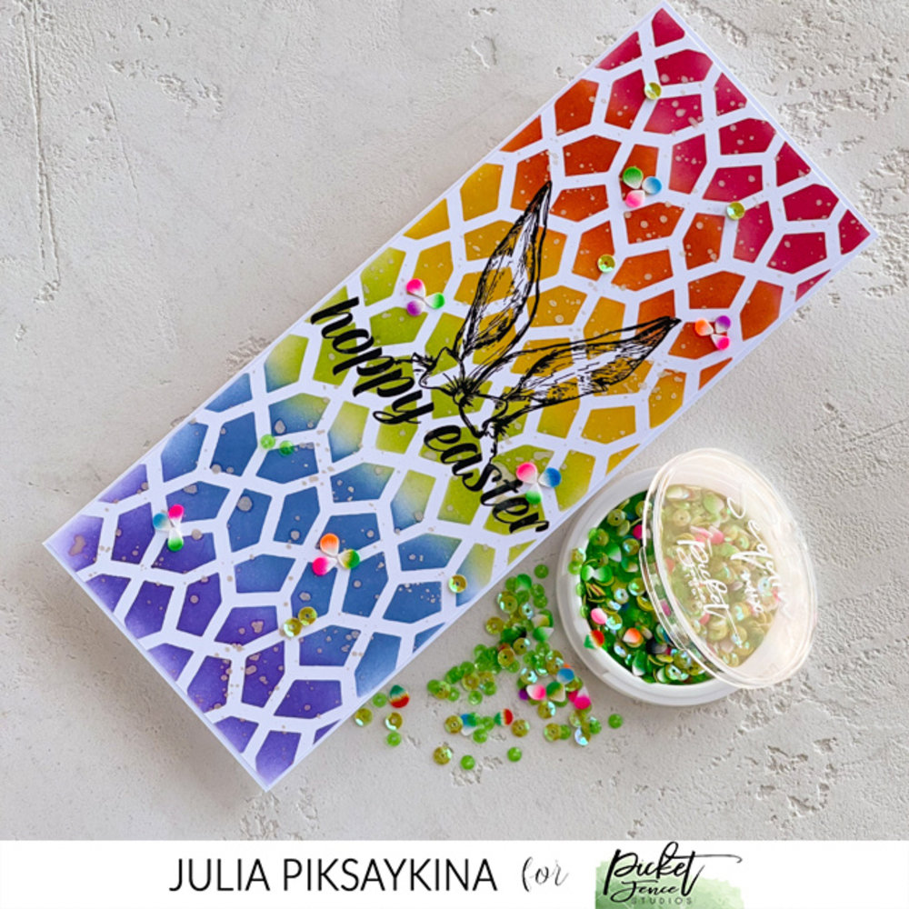 Picket Fence Studios Slim Line Cobblestone 4x10 Inch Stencil (SC-289) (OUTLET) Picket Fence Studios Slim Line Cobblestone 4x10 Inch Stencil (SC-289) (OUTLET)