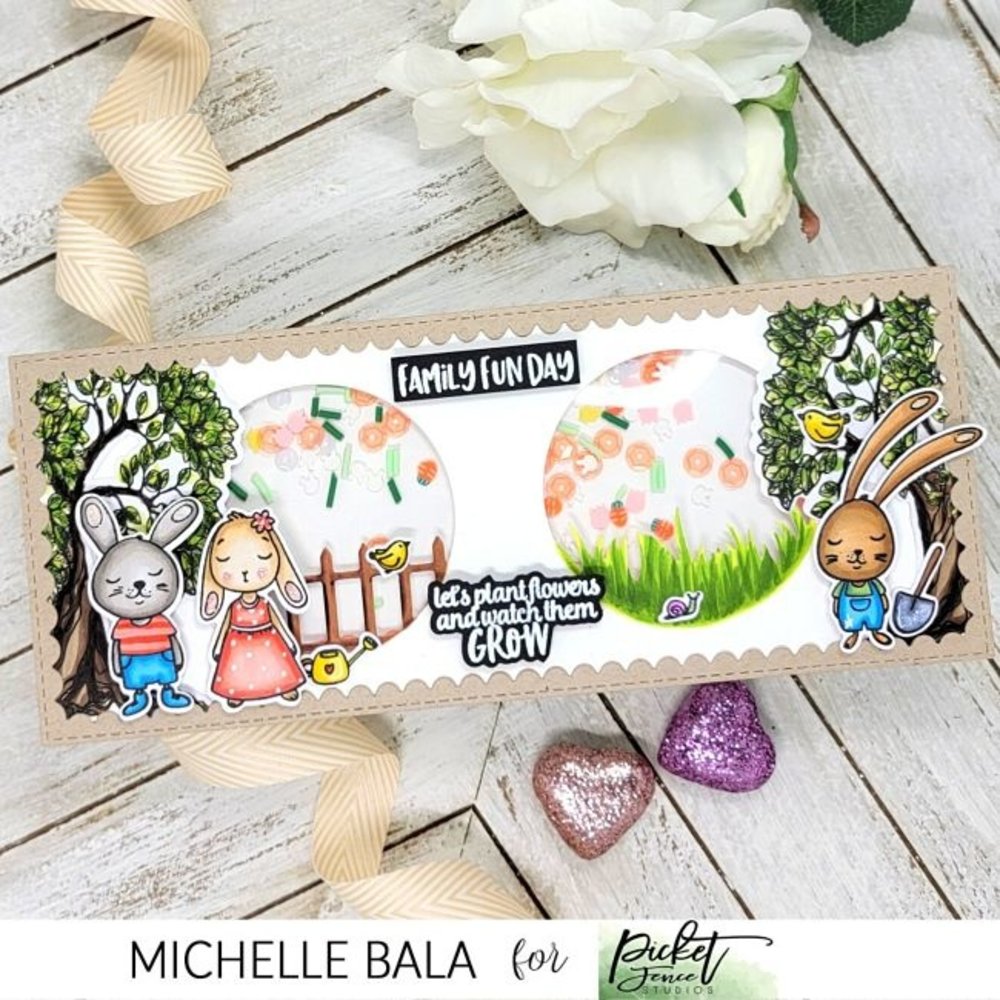 Picket Fence Studios The Bunny Express Sequin Mix (SQC-135) (OUTLET) Picket Fence Studios The Bunny Express Sequin Mix (SQC-135) (OUTLET)